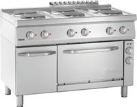 Bartscher Elektrisch Fornuis 700 B1200 6Pl EBO - 286247