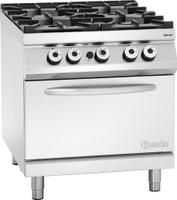 Bartscher Gasfornuis 900 B900 4 Pits GO - 2952171