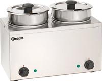 Bartscher Bain Marie Hotpot 2x Pan 3 5 L - 606035
