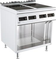 Base 700 Inductie Kookunit El. 4 Pl., CombiSteel 7178.0575