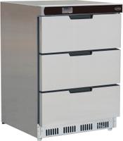 Combisteel 7450.0536 KOELKAST RVS HR150 3 LADEN