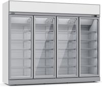 Koelkast 4 Glasdeuren Ins-2060r, Combisteel 7455.2416