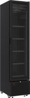 DRANKENKOELKAST 1 GLASDEUR ZWART 348L - Combisteel 7464.0210
