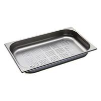 RVS GNPan | Geperforeerd | 1/2GN | 15cm hoog | Combisteel | 7476.0220