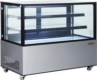 Koelvitrine | B=1.5m | 470 liter | Rechte Ruit | Wielen | Combisteel | 7487.0025