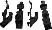 SET 4 CLIPS ZWART Tbv 7487.0170-0175-0180 - Combisteel 7487.0186