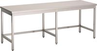 Werktafel | open onderstel | 280cm | RVS | Combisteel | 7812.0168