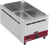Bain Marie, Gas, Tafelmodel, 1x 1/1 GN Uitneembaar, Diamond BMG-1/1