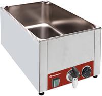 Elektrische Bain-Marie Tafelmodel GN 1/1 - 150 mm + Kraan, Diamond BMZR/XS
