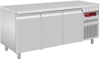 Geventileerde Koelwerkbank, 3 Deuren GN 1/1, 405 Lit., Diamond DT178/P9