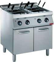 Diamond Elektrische pastakoker 2x 24,5 liter, op kast, zonder mand | E17/CPA8-230/3--N