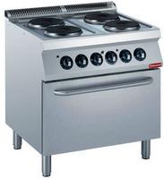 Diamond Elektrisch fornuis 4 platen met elektrische oven | E17/4PF8-230/3--N
