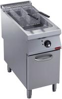 Diamond Elektrische friteuse 1 kuip "Y" 23 liter, buitenkant branders, op meubel | E22/F23A4-S