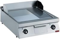 Diamond Elektrische bakplaat 2/3 vlak en 1/3 geribd -TOP- | E22/PM8T-230/3--NE