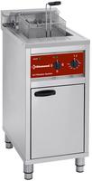 Diamond Elektrische Friteuse met Filtersysteem, 1 Kuip van 16 Liter, op Meube - FSM-16E/FL