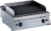 Diamond Gas lavasteengrill, rooster in gietijzer 1 mod. -TOP- | G17/GPL8T-NG