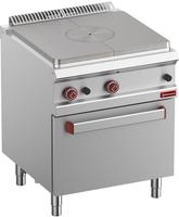 Fornuis Doorkookplaat - Gasoven GN 2/1 - Diamond G7/TF7-N