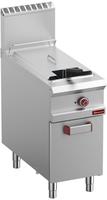 Gasfriteuse 1 Kuip Van 21 Liter (21 KW) Op Gesloten Kast - Diamond G9/F21A4-NY
