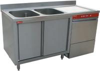 Diamond Geheel spoelbak/vaatwasser | L1621VD-AS+D86/6