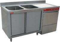 Diamond Geheel Spoelbak/vaatwasser - L1621VD-AS-D 051D/6M