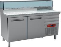 Pizzeria Koelwerkbank, 2 Deuren 600X400, 3 Neut - Diamond - MR-PIZZA/R2