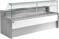 Gekoelde Vitrinetoonbank Met Rechte Ruit 90°, Met Reserve, Diamond RO20/E8-R2