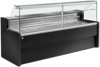 Gekoelde Vitrinetoonbank Met Rechte Ruit 90°, Met Reserve, Diamond RO25/B5-R2