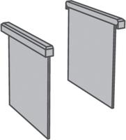 Diamond Zijdelings eindpanelen (links) | S80/TLG