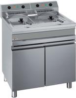 Diverso By Diamond Elektrische Frituurpan, 2 Kuipen van 14 Liter op Kast - WR-EF28-E2