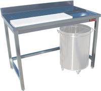 Diamond Voorbereidingstafel Vlees/vis, Wand - TPC1870D