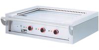 Diamond Elektrische "Teppanyaki" plaat, 3 zones (3x 4,7 kW), tafelmodel -Top- | TPE3-15/T