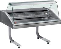 Gekoelde Vitrinetoonbank 150cm | Verrijdbaar | Schuifdeuren | Diamond | VR15-CR/R2