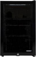 Glasdeur koeler - Zwart - 5 – 15 ℃ - 71 Liter - 40 dB(A) - Tot 70x 500ml flesjes - Husky KK70-BK-NL-HU