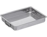 Braadslede 06,5(H)X40X30cm, 6,5 liter, Pujadas, RVS, 720161