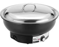 Elektrische Chafing Dish - Met Deksel en Voedselpan - 7 Liter - Ø40 cm - 861085