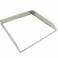 Spatrand Voor Bakplaat 60 Cm, Gastro-Inox 160.542