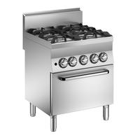 Mareno M1-600 Gasfornuis met 4 Branders en Gasoven, 70cm - C6FG7G