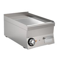 Mareno M1-600 Elektrische Bakplaat met Gladde Roestvaststalen Plaat, 40cm - FT64EL