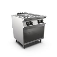 Mareno M1-700 Kooktoestel 4 Ronde Platen - 80cm - 171.132