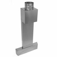 Mareno M1 Serie Schoorsteen met Down Draught Diverter 40cm M1 700/900 - ACV4