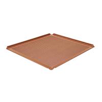 Gastro-Inox Bakplaat GN 2/3, Geperforeerd En Met Silicone Coating, Gastro-Inox 502.011