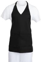 Halterschort Met V-Hals Zwart | Gastronoble B128 Whites