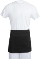 Whites Korte Sloof Zwart, Whites Chefs Clothing B131