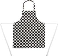 Whites kinderschort zwart-wit geruit | B357