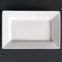 Lumina rechthoekige schalen met brede rand 20 x 13cm | CD629