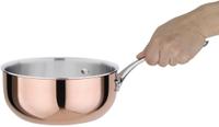 Triwall Koperen Sauteuse Conisch | 20cm | Vogue | CM677
