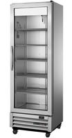 True Slimline Verticaal Enkele Glazen Deur Koelkast T-15g-Hc-Fgd01