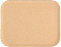 Cambro Versa Lite polyester dienblad gespikkeld mokka klein | DJ657