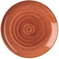 Churchill Stonecast Spiced Orange Evolve Coupe Bord 21.7 cm Pak van 12 - DK537