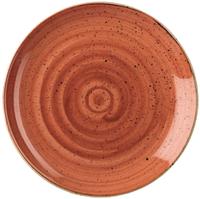 Churchill Stonecast Spiced Orange Evolve Coupe Bord 16.5 cm Pak van 12 - DK538